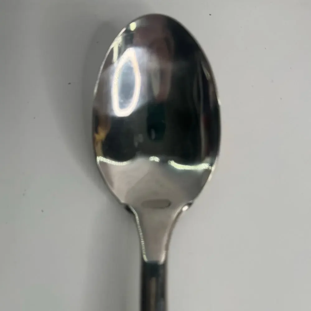 Revere Ware Stainless Steel w/Grip Solid Serving Spoon 13